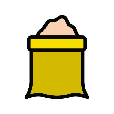 çanta simgesi vektör illüstrasyonu 