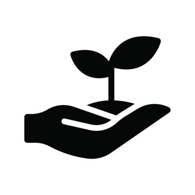 büyüme simgesi, vektör illüstrasyonu