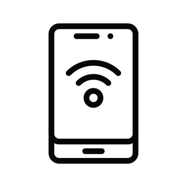 İnternet simgesi, vektör illüstrasyonu