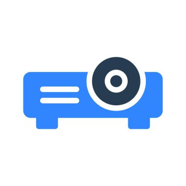 sinema web simgesi, vektör çizim 