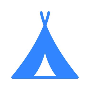 Çadır web simge vektör çizim