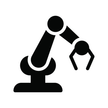 otomatik el simgesi vektör illüstrasyonu