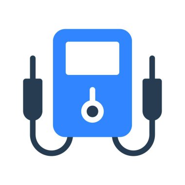 ampere simgesi, vektör illüstrasyonu