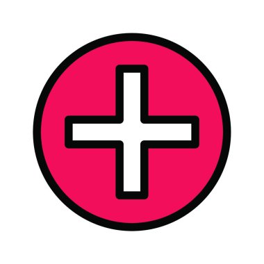 Acil durum simgesi, vektör çizim