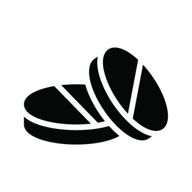 tabletler simgesi, web basit illüstrasyon