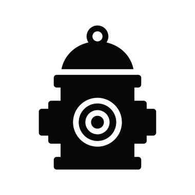 Su musluğu simgesi vektör illüstrasyonu