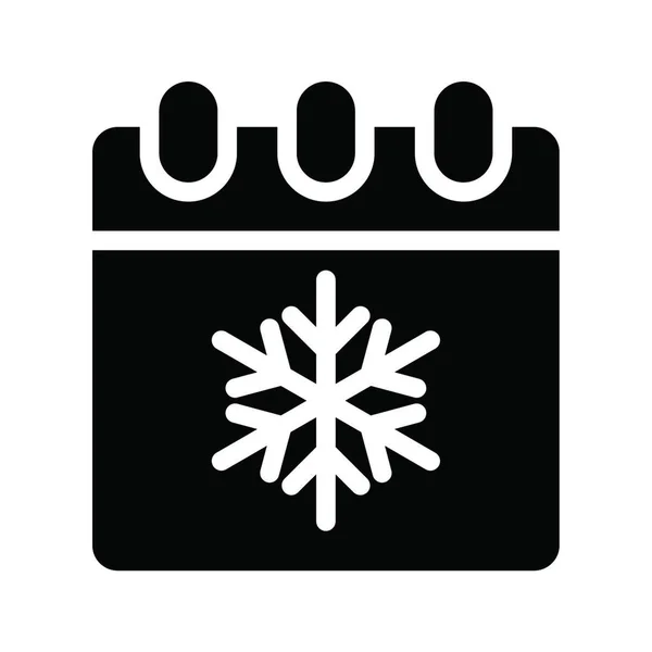 Snowflake Εικονογράφηση Διάνυσμα Εικονίδιο Web — Διανυσματικό Αρχείο