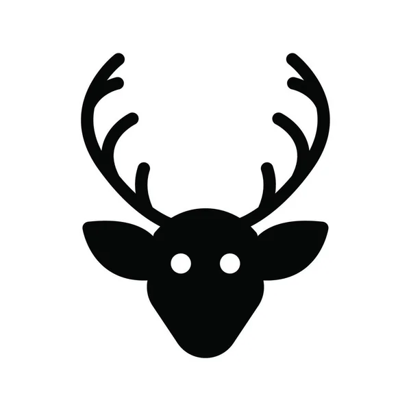 鹿や単純なベクターイラスト — ストックベクタ