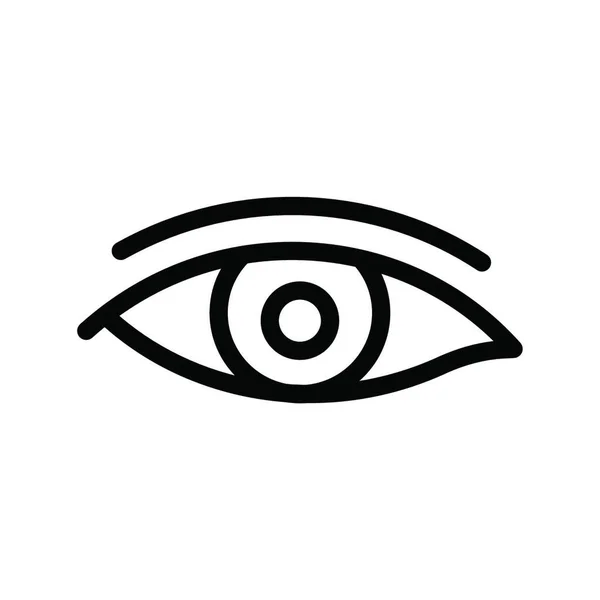 Eyesight Icon Vector Illustration — Stock Vector