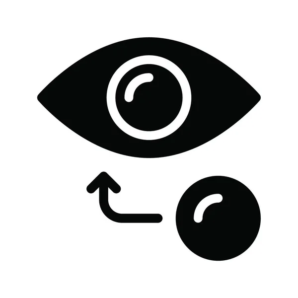 Векторная Иллюстрация Иконки Глаза — стоковый вектор