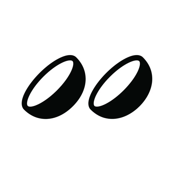 Kontaktlinse Web Icon Vektor Illustration — Stockvektor