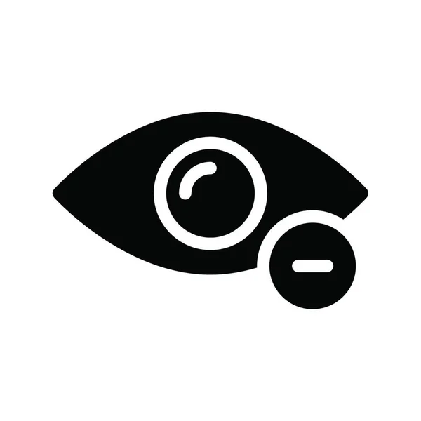 Augensymbol Vektorillustration — Stockvektor