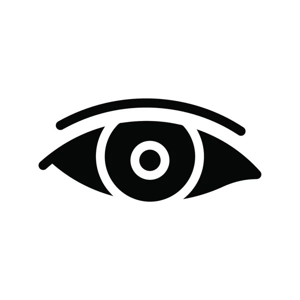 Eyesight Web Icon Vector Illustration — Stock Vector