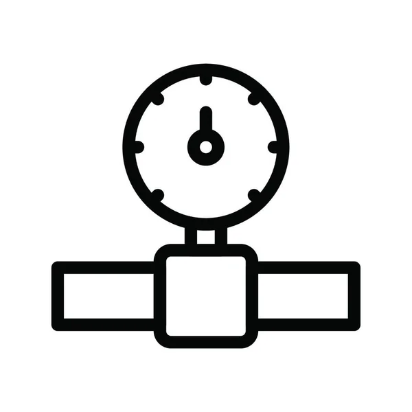 Pressure Web Icon Vector Illustration — Stock Vector