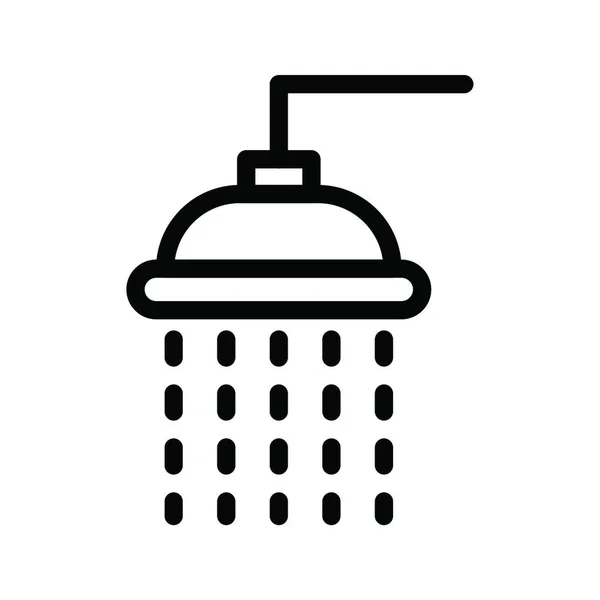 Wasser Web Einfache Ikone Illustration — Stockvektor