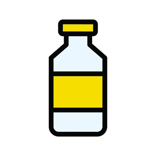 Bottle Web Icon Vector Illustration — Vettoriale Stock