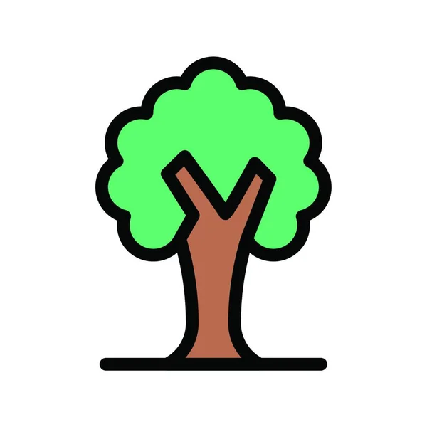 의나무 — 스톡 벡터