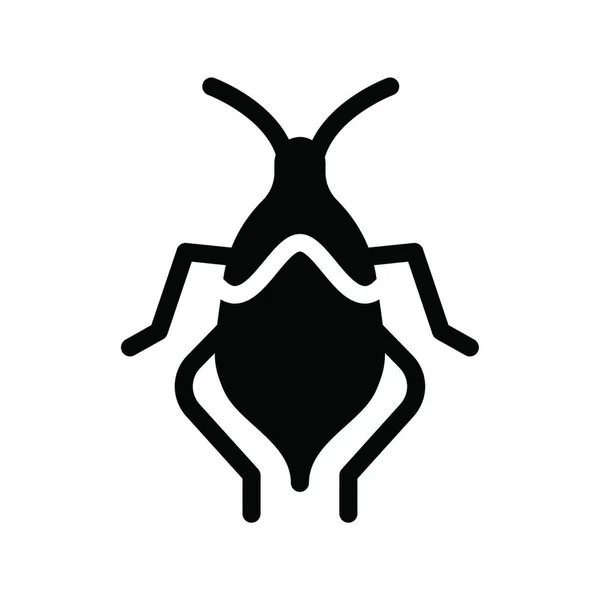 Vektorová Ilustrace Ikony Včel — Stockový vektor