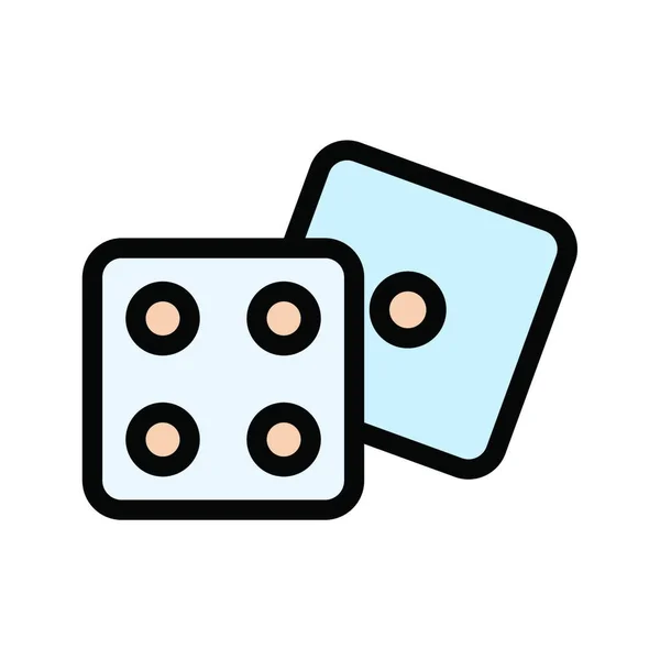 Spiel Symbol Vektor Illustration — Stockvektor
