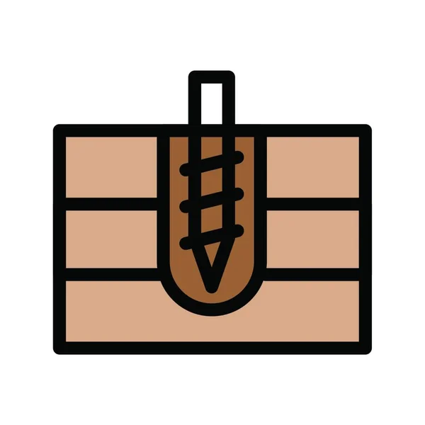 Perforar Icono Ilustración Vectores — Vector de stock
