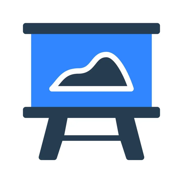 Blueprint Icon Simple Design — Stock Vector