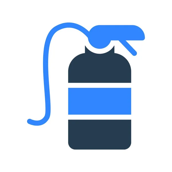 Extinguisher Web Icon Vector Illustration — Stock Vector