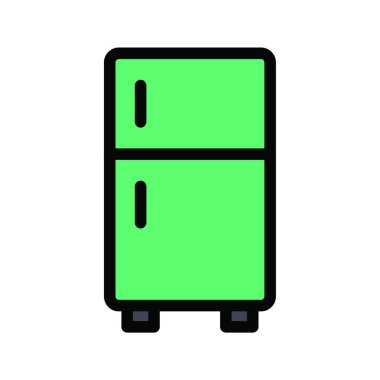 Dondurucu simgesi, web basit illüstrasyonu