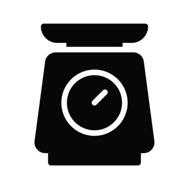 Ölçekler web simgesi vektör çizimi