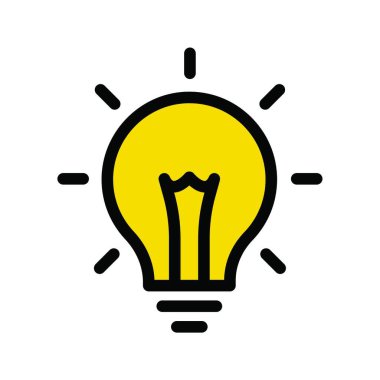 fikir web simgesi vektör illüstrasyonu