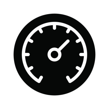 gauge web simgesi vektör illüstrasyonu 