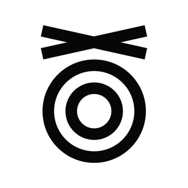 Tabaklı yemek çubukları, basit vektör çizimi