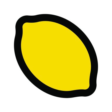 Limon web simge vektör çizim