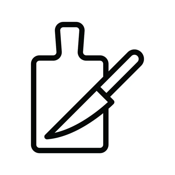 Ukázka Vektoru Webové Ikony Nože Tabule — Stockový vektor
