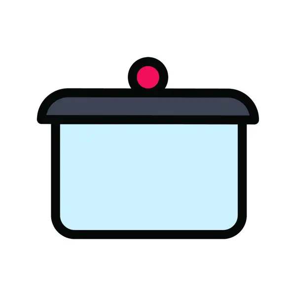 Cooker Icon Vector Illustration — Stock Vector