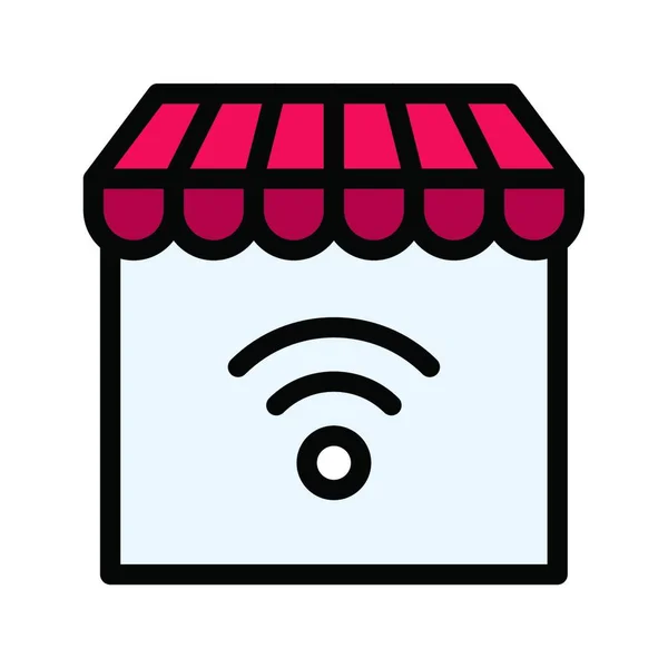 Shop 単純なベクトル図 — ストックベクタ