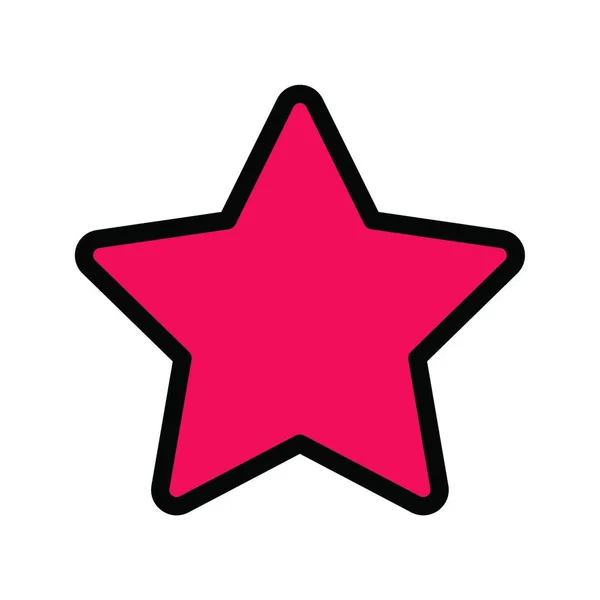 Illustration Vectorielle Star Web Icon — Image vectorielle