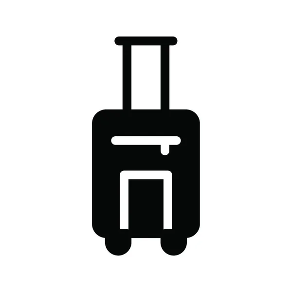 Suitcase Icon Vector Illustration — Stock Vector
