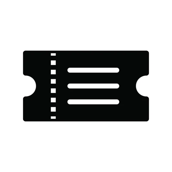 Passe Cinéma Illustration Vectorielle Simple — Image vectorielle