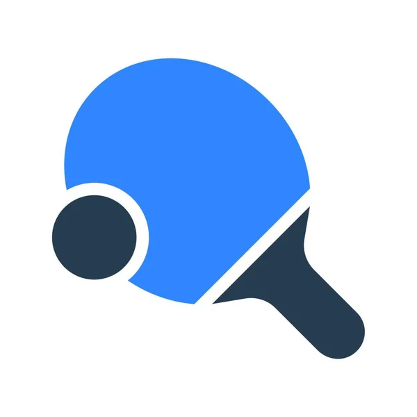 Ping Pong Icon Vector Illustration — 스톡 벡터