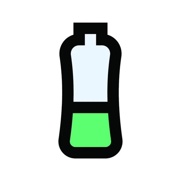 Icona Della Bottiglia Illustrazione Vettoriale — Vettoriale Stock