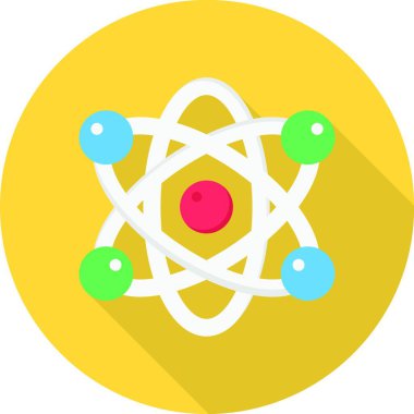 Bilim simgesi vektör illüstrasyonu