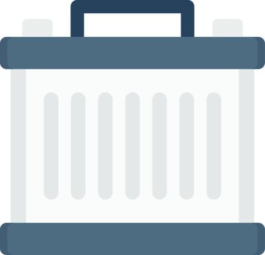 geçerli pil, basit vektör çizimi