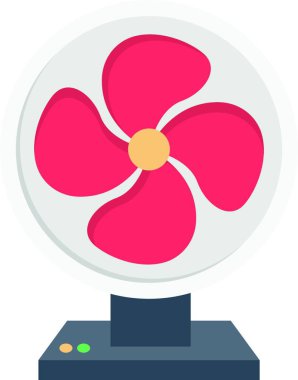 Vantilatör, basit vektör çizimi