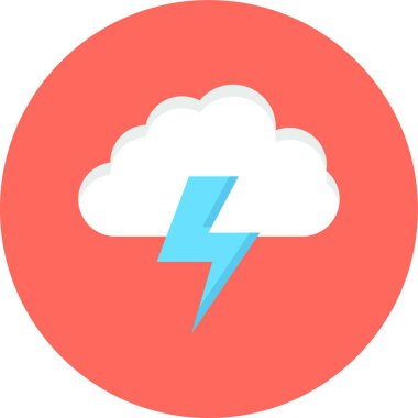 Beyaz arkaplanda bulut simgesi izole edildi