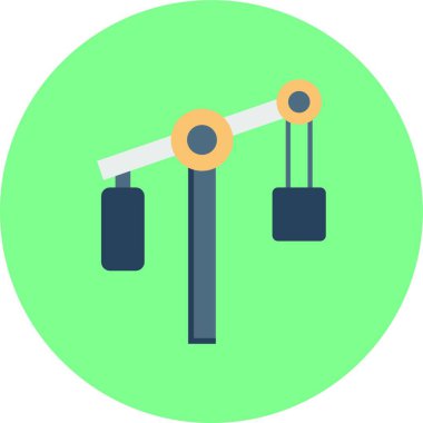 rafineri ağ simgesi vektör illüstrasyonu