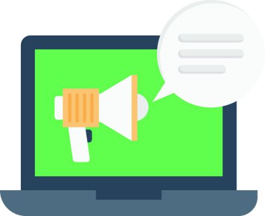 Web, vektör illüstrasyonu için pazarlama simgesi