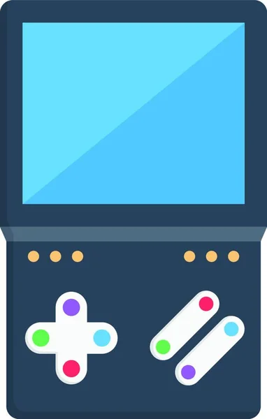 Gamepad Web Icon Vector Illustration — Stock Vector
