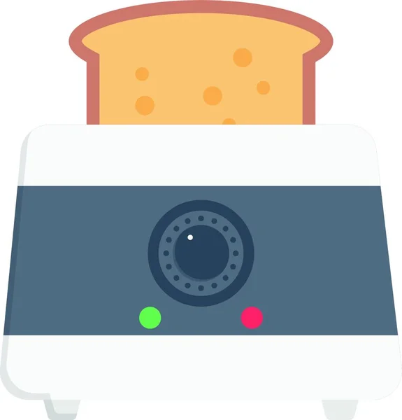 Toaster Web Icon Vektor Illustration — Stockvektor
