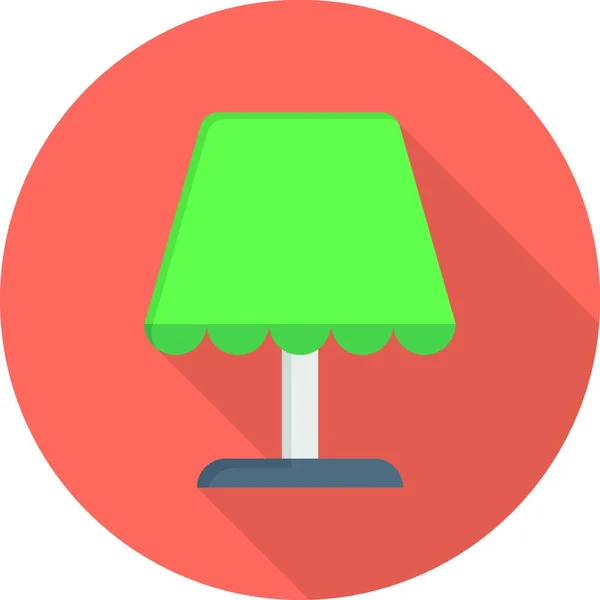 Lamp Lamp Eenvoudige Vector Illustratie — Stockvector
