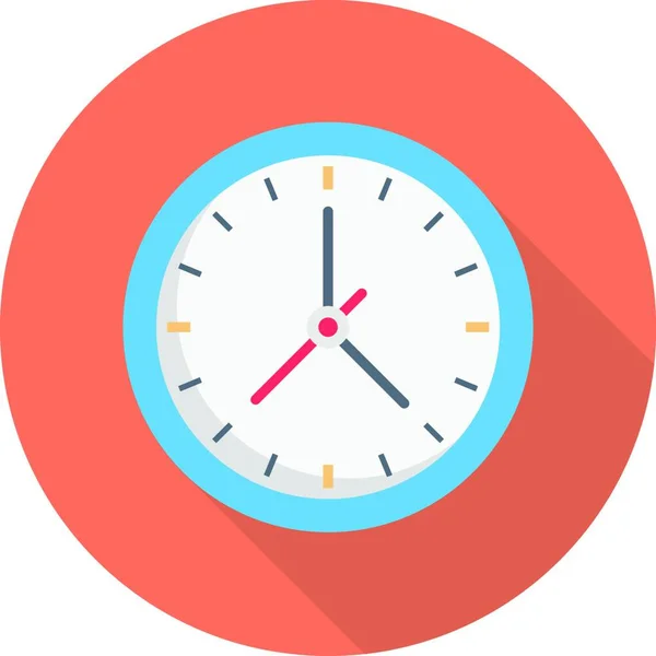 Icono Tiempo Ilustración Vectorial — Vector de stock
